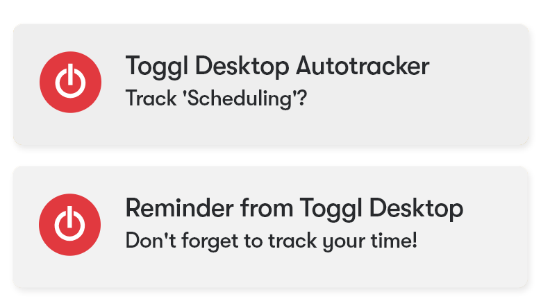 Time Tracking Reminders