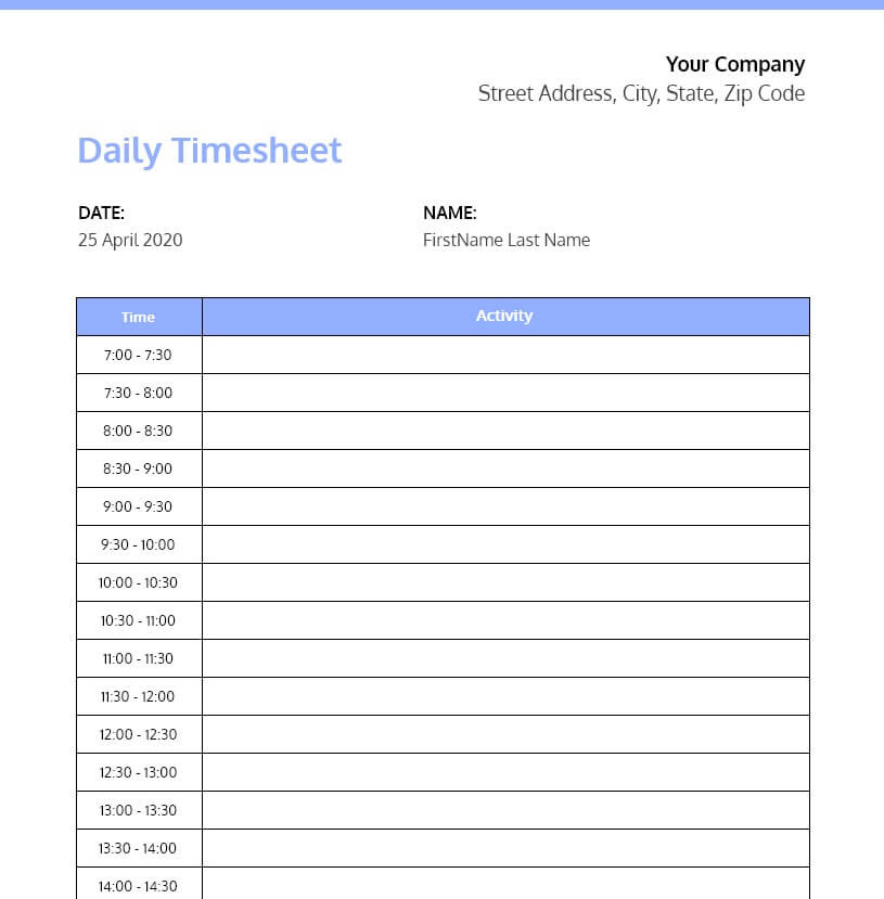 google-sheets-timesheet-templates