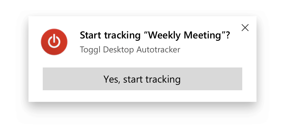 Autotracker for Windows timer