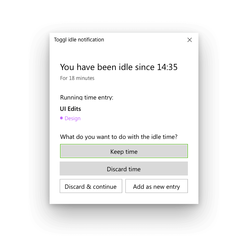 Idle Detection