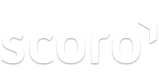 scoro white logo