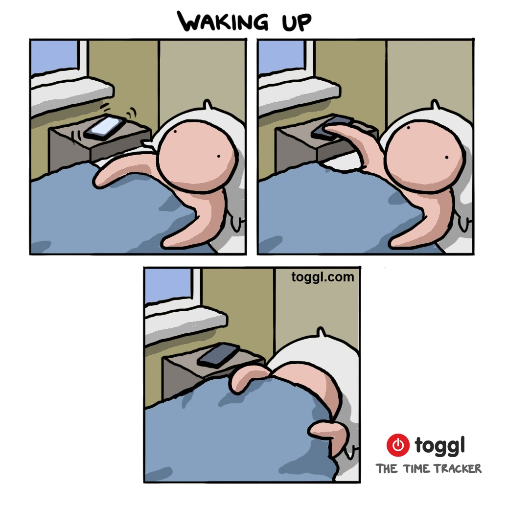 Waking Up Comic