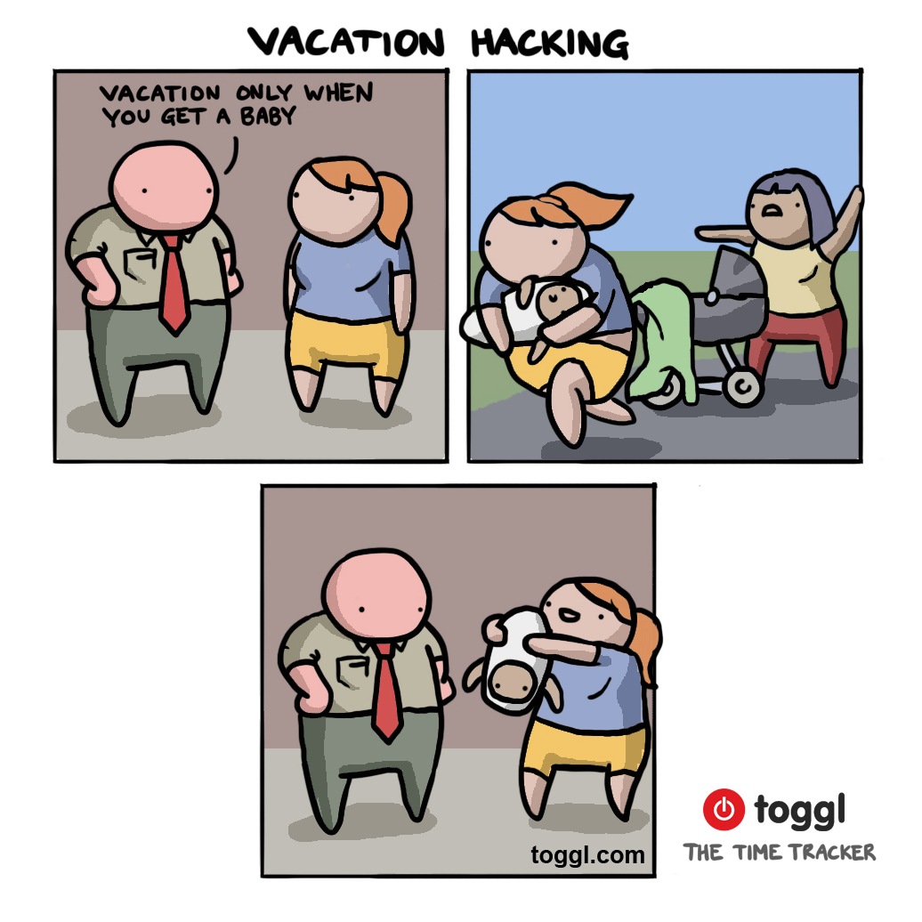 Vacation Hacking Comic