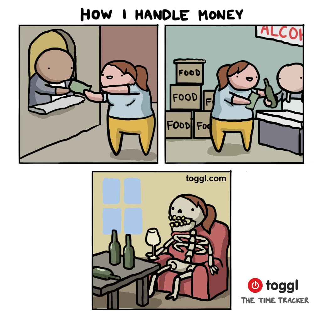 Handling Money Comic