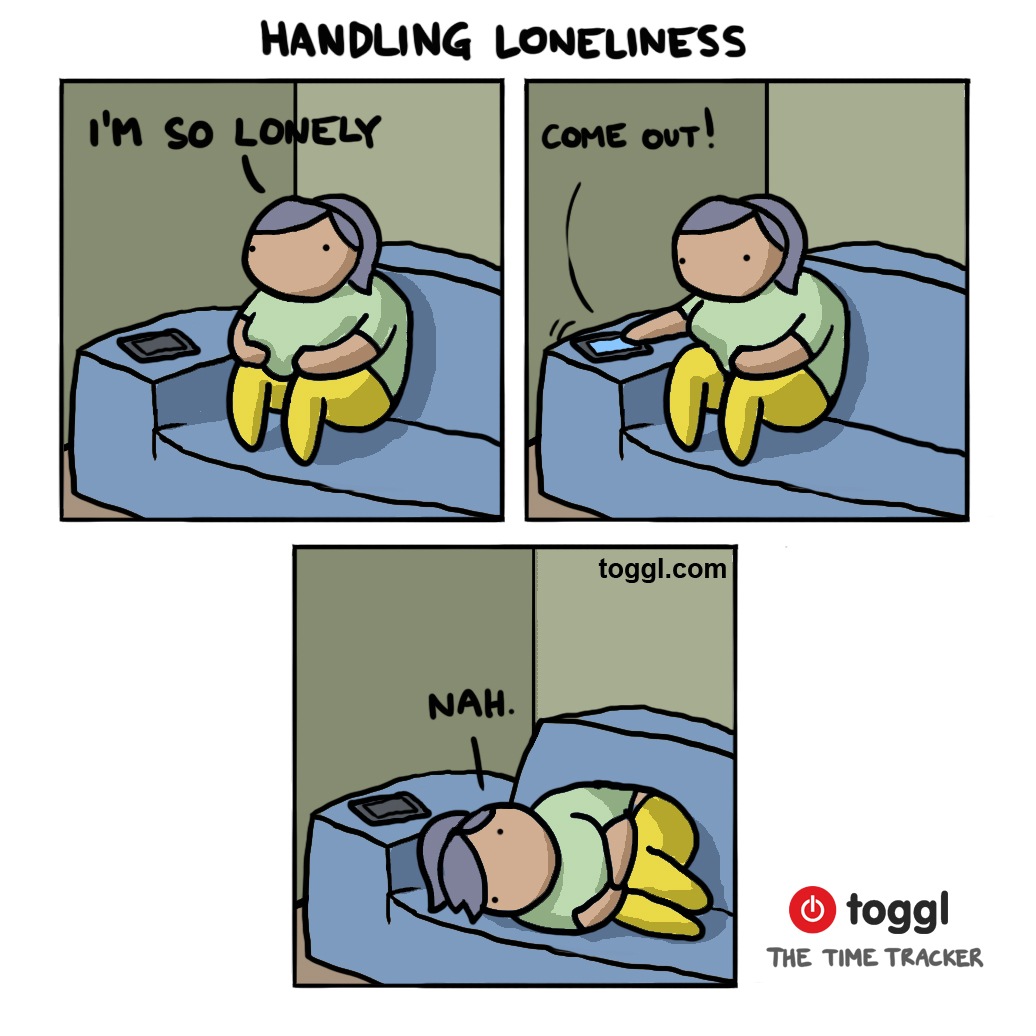 Handling Loneliness Comic
