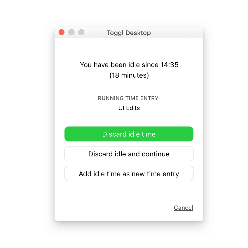 Idle Detection
