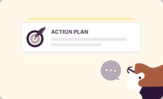 Icon of a woman conversing