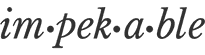 im·pek·a·ble