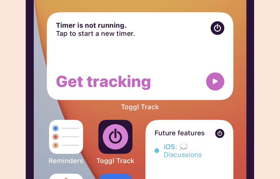 Free Time Tracking App for iPhone - Toggl Track