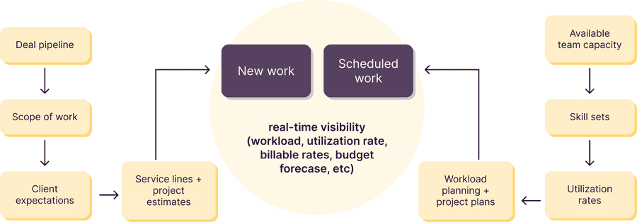 Toggl Track Summary Report with team workload