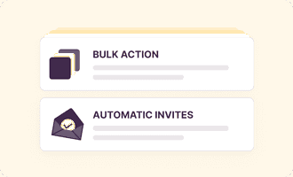 Icon of bulk actions
