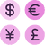 Icon for currencies