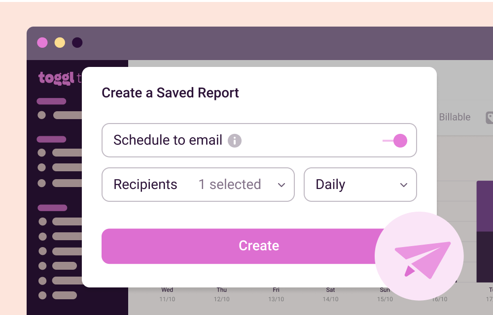 Schedule Reports to Email