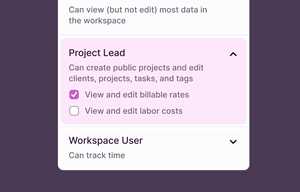 More control over access to billable rates and cost data feature image