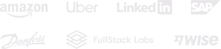 Companies that use Toggl Track: Amazon, Uber, LinkedIn, SAP, Danfoss, FullStack Labs, Wise
