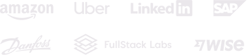 Companies that use Toggl Track: Amazon, Uber, LinkedIn, SAP, Danfoss, FullStack Labs, Wise