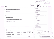 Time tracking options in Toggl 2.0
