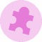 Icon of a puzzle piece
