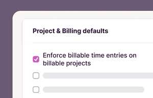 Enforce billable-only rates on billable projects feature image