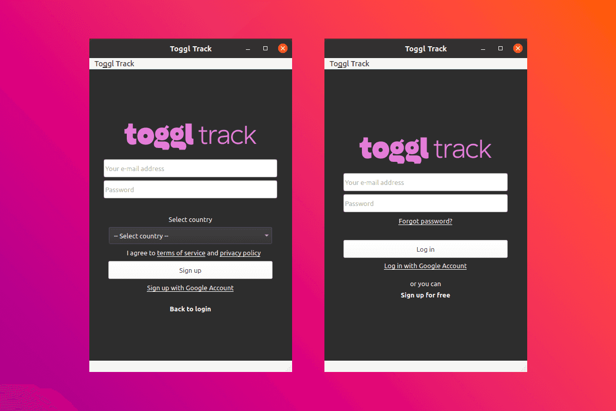 toggl track for mac
