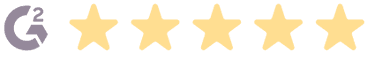 G2 logo with 5 stars