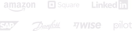 Companies that use Toggl Track: Amazon, Square, LinkedIn, SAP, Danfoss, Wise, pilot.com